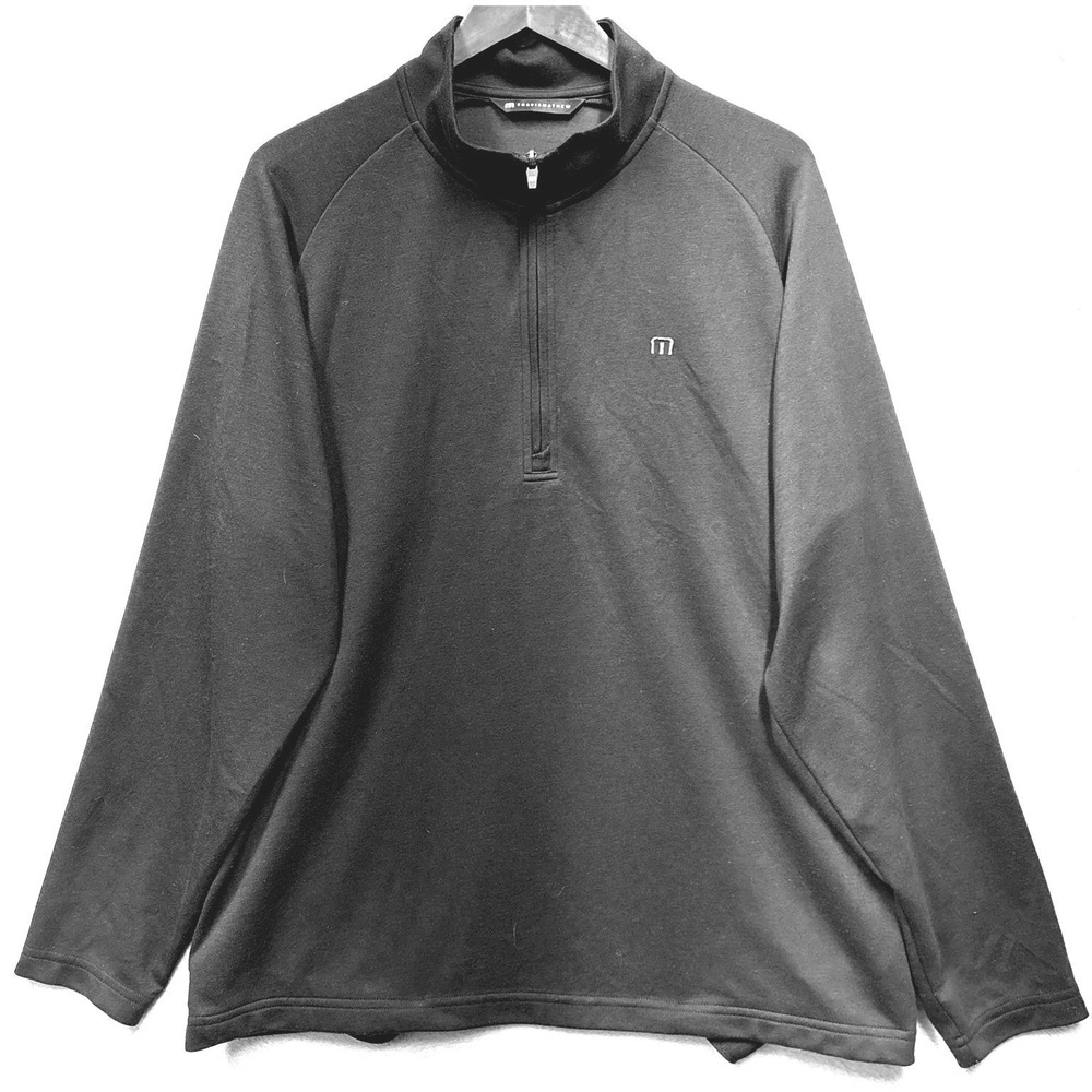 Travis‎ Mathew Quarter Zip Pullover Golf Sweatshirt Mens XL Performance Outdoors